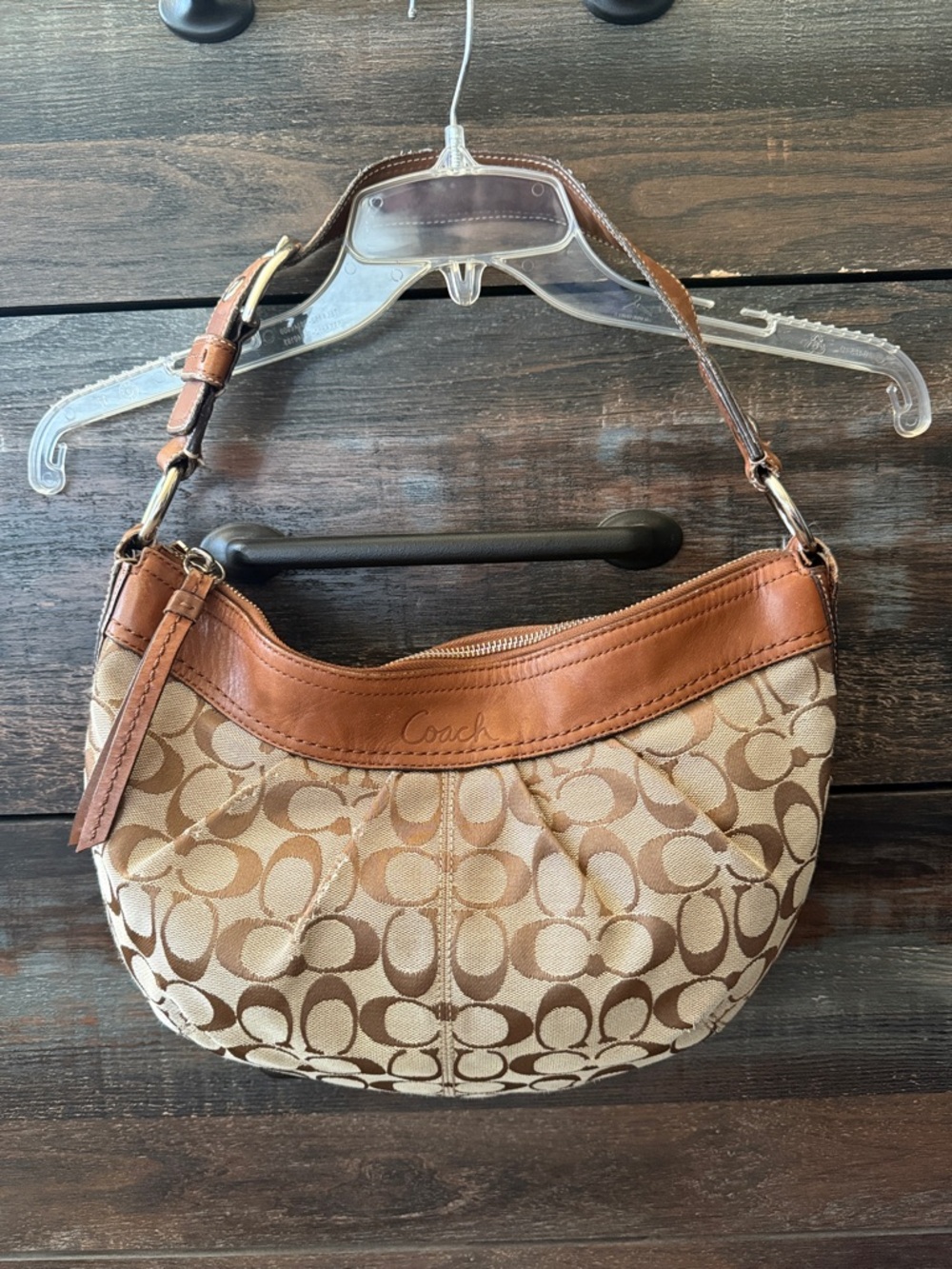 Vintage Coach hobo bag